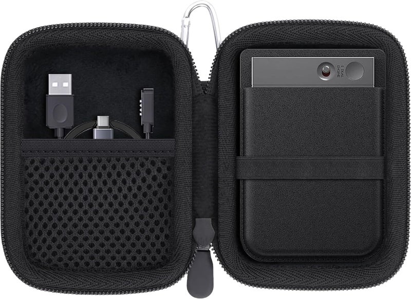 Baval Hard Carrying Travel Case for PLAUD Note/Note Pro AI Voice Recorder,Compatible with PLAUD Digital Recorder and Magnetic Protective Case(Black) - Image 1